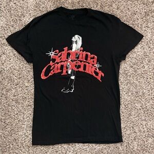 Sabrina Carpenter Black T-Shirt